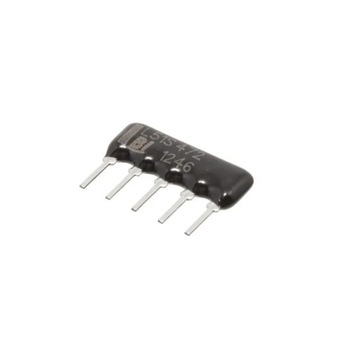 4.7 KOhm 2% 4X1 SIL5 - TT BI TECHNOLOGIES - L051S472LF