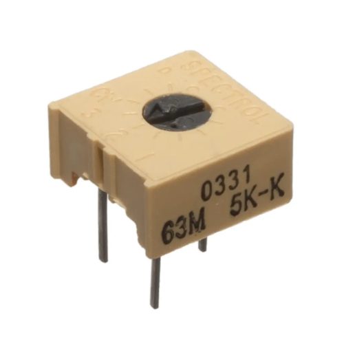 5 KOhm 63M Trimmer - VISHAY (SPECTROL) - M63M502KB40