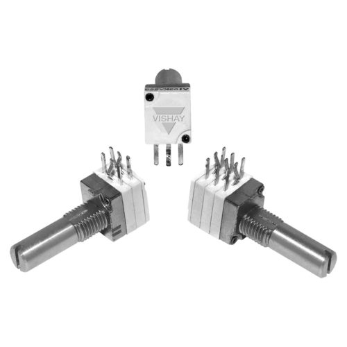 P9A1R100FISX1103MA - 10kOhm LIN-mono D=6mm tengely, potenciométer - VISHAY