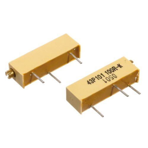 1 MOhm 43PS trimmer - VISHAY (SPECTROL) - M43P105KB40