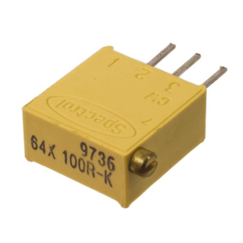 100 Ohm 64X trimmer - VISHAY (SPECTROL) - M64X101KB40