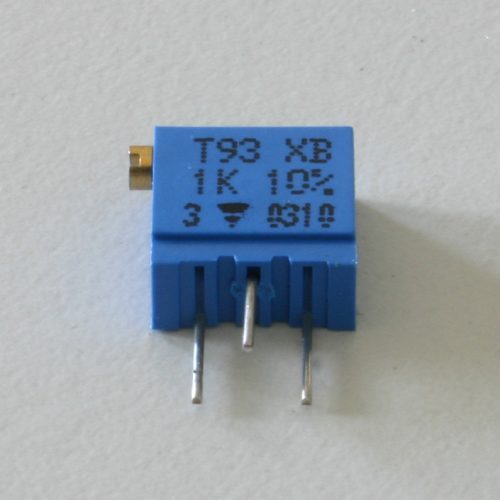 T93XB223KT20 - 22KOhm T93XB trimmer - VISHAY