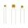 1 nF 50V ±5% NPO RM1 - VISHAY - K102J15C0GF53L2