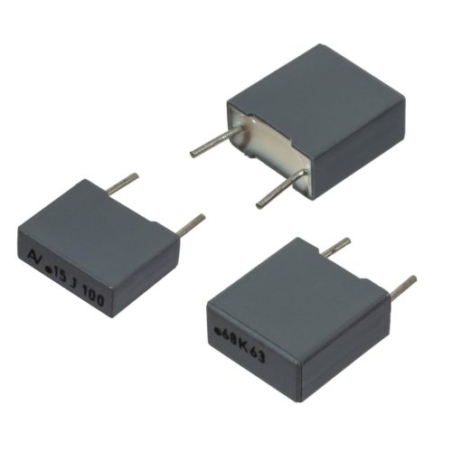 R66MD3100AA6AK - 100nF 400V ±10% MKT R.66 RM=7.5mm tömbkondenzátor - KEMET