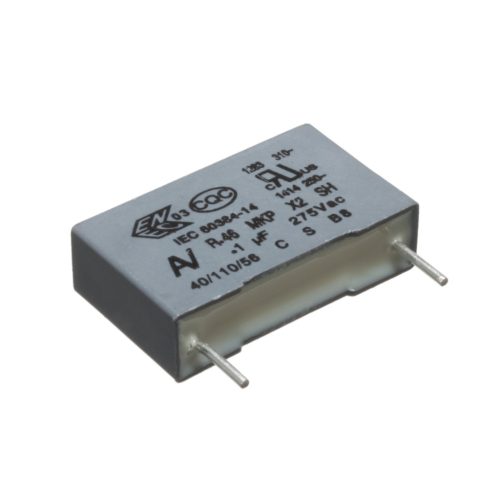 470 nF X2 275V ±20% MKP R.46 RM=22.5mm - KEMET (ARCOTRONICS) - R46KN347000N0M