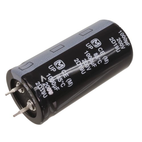 1000 uF 200V ±20% Radial d=26x51mm SNAP-IN - PANASONIC - ECOS2DP102CA
