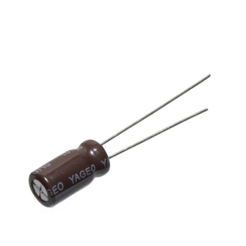 47 uF 35V ±20% radial d=6x12mm - YAGEO (TEAPO) - SK035M0047BZF-0611