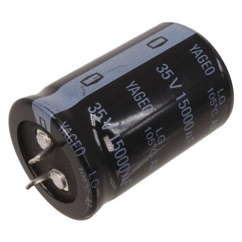 15000 uF 35V 105°C ±20% Radial d=30x45mm SNAP-IN - YAGEO (TEAPO) - LG035M15K0BPF-3045