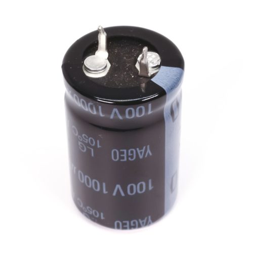 1000 uF 100V 105°C ±20% Radial d=22x35mm SNAP-IN - YAGEO (TEAPO) - LG100M1000BPF-2235