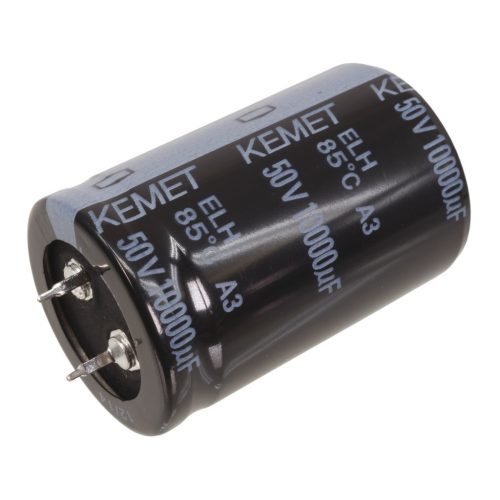 10000 uF 50V ±20% Radial d=30x45mm SNAP-IN - KEMET (ARCOTRONICS) - ELH109M050AS5AA