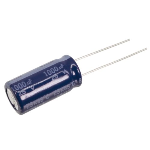 1000 uF 25V ±20% Radial d=10x19mm - KEMET (ARCOTRONICS) - ESK108M025AH4AA