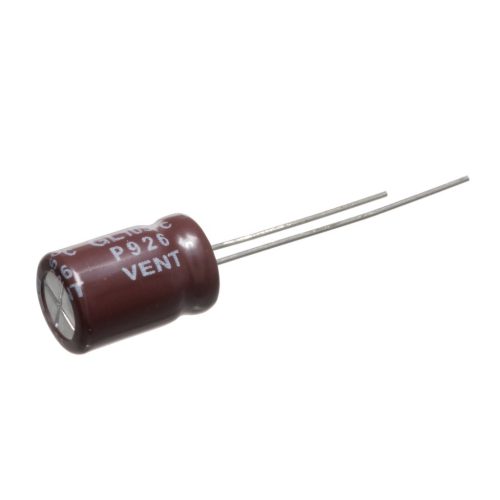 GL470M063F120 - 47uF 63V 105°C ±20% Low-ESR radial d=8x12 elektrolit kondenzátor - CAPXON