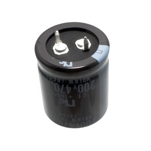 470 uF 200V 105° ±20% radial d=25x30mm SNAP-IN - NIC COMPONENTS - NRLRW471M200V25X30SF