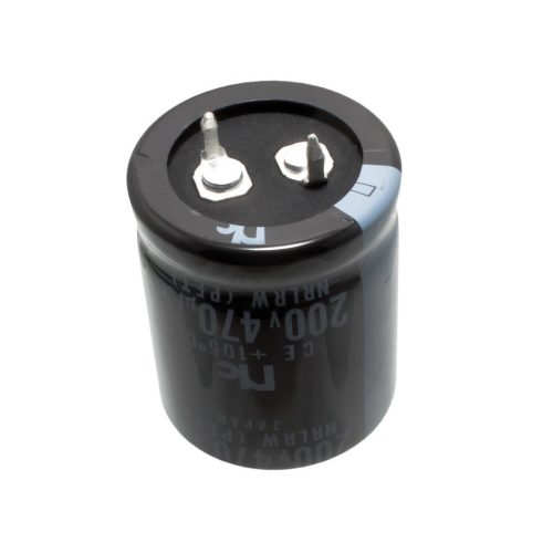 470 uF 200V 105° ±20% Radial d=25x30mm SNAP-IN - NIC COMPONENTS - NRLRW471M200V25X30SF