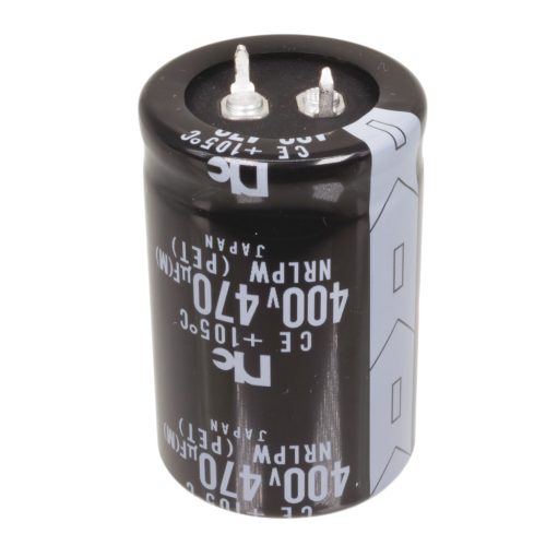470 uF 400V 105°C ±20% Radial d=30x45mm SNAP-IN - NIC COMPONENTS - NRLPW471M400V30X45SF