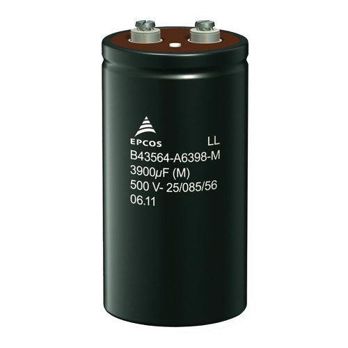 3300 uF 450V ±20% Radial d=76x106mm M5 - TDK (EPCOS) - B43564C5338M000