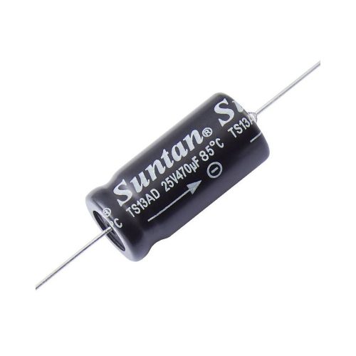 470 uF 16V ±20% Axial d=8x16mm - SUNTAN - TS13AE1C471MSB000R