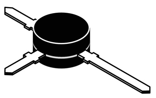BFR91A - 12V 35mA 300mW 6 GHz SMD SOT-37 NPN tranzisztor - VISHAY