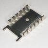 FK21832MI - 22mm széles méret:31.6x22x6.7mm 21K/W, ónozott Lábak hűtőborda - FISCHER ELEKTRONIK
