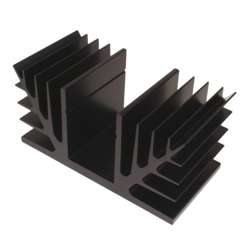 SK8850SA - 100mm széles méret:50x100x50mm 1,3K/W hűtőborda - FISCHER ELEKTRONIK