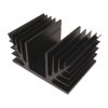 SK8875SA - 100mm széles méret:75x100x50mm 1,0K/W hűtőborda - FISCHER ELEKTRONIK