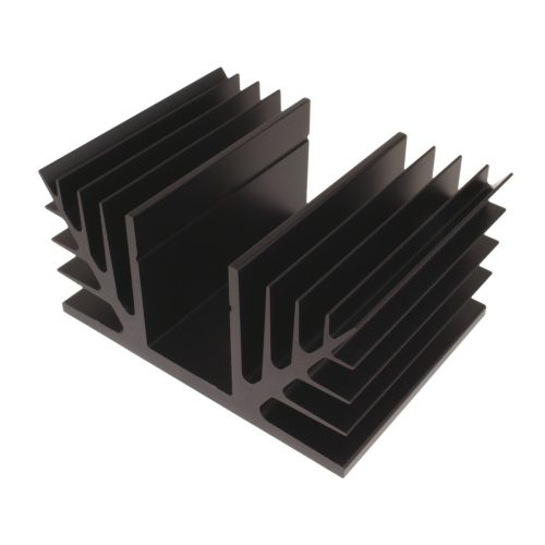 SK8875SA - 100mm széles méret:75x100x50mm 1,0K/W hűtőborda - FISCHER ELEKTRONIK