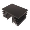SK8875SA - 100mm széles méret:75x100x50mm 1,0K/W hűtőborda - FISCHER ELEKTRONIK