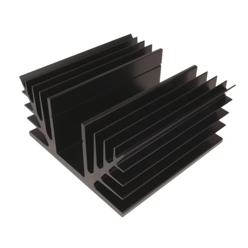 SK88100SA - 100mm széles méret:100x100x50mm 0,8K/W hűtőborda - FISCHER ELEKTRONIK