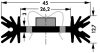 SK 409-25,4 STC - FISCHER ELEKTRONIK - SK40925,4STCTO220