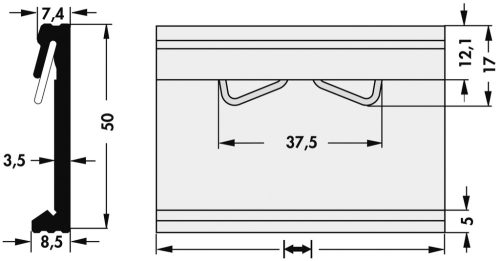 KL 35-75 - FISCHER ELEKTRONIK - KL3575