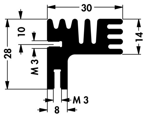 SK 125-84 - FISCHER ELEKTRONIK - SK12584SA