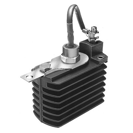 K3M8 - hűtőborda menetes félvezetőkhöz M8-as menet 2,8 K/W - FISCHER ELEKTRONIK