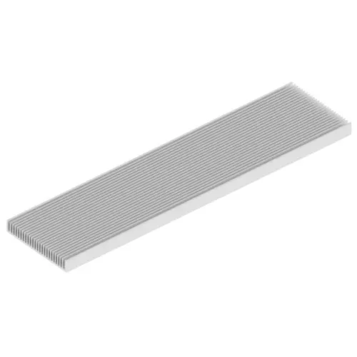 SK1991000AL - 250mm széles, méret:1000x250x40mm, 1m, hűtőborda, natúr alumínium - FISCHER ELEKTRONIK