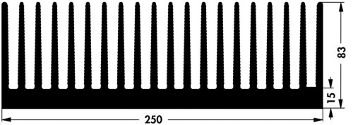 SK 438-1000 AL - FISCHER ELEKTRONIK - SK4381000AL