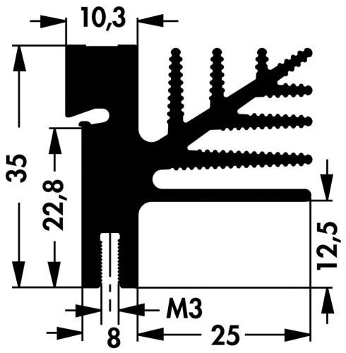 SK 482-37,5 - FISCHER ELEKTRONIK - SK48237,5SA