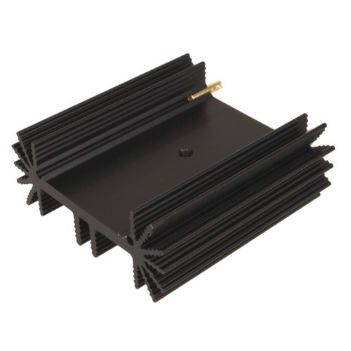 SK45950STS - 50mm széles méret:50x50x20mm 5.6K/W forrasztható Lábak hűtőborda - FISCHER ELEKTRONIK