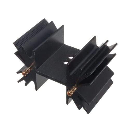 SK12925,4STS - 42mm széles méret:25,4x42x25mm 7,8K/W hűtőborda - FISCHER ELEKTRONIK