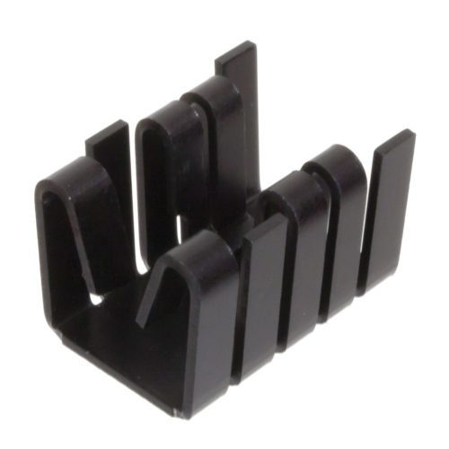 FK237SA220O - 14mm széles méret:19,05x14,5x12,7m 21K/W hűtőborda - FISCHER ELEKTRONIK