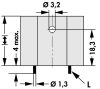 SK7525STSTO220 - 32mm széles méret: 25x32x14mm 12,5K/W forrasztható Lábak hűtőborda - FISCHER ELEKTRONIK