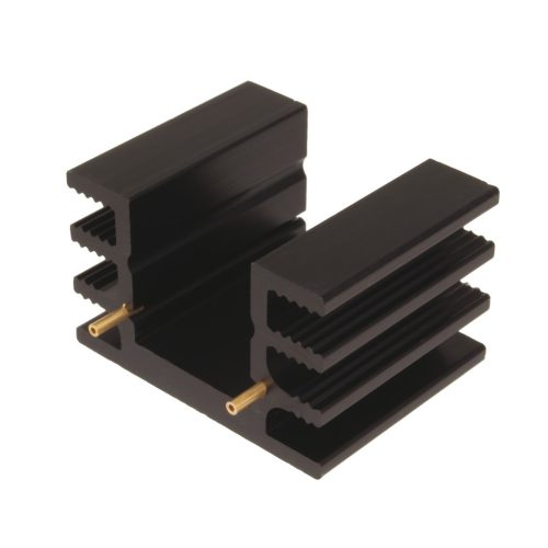SK7625STSTO220 - 32mm széles méret:25x32x20mm 10K/W forrasztható Lábak hűtőborda - FISCHER ELEKTRONIK
