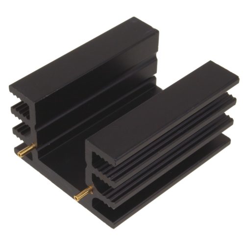 SK7637,5STSTO220 - 32mm széles méret:37.5x32x20mm 8K/W forrasztható Lábak hűtőborda - FISCHER ELEKTRONIK