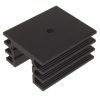 SK7637,5STSTO220 - 32mm széles méret:37.5x32x20mm 8K/W forrasztható Lábak hűtőborda - FISCHER ELEKTRONIK