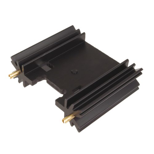 SK40938,1STCTO220 - 45mm széles méret:38.1x45x12.7mm 7K/W, leszorító: THF 409 TO 220 hűtőborda - FISCHER ELEKTRONIK