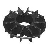 KK55 - hűtőcsillag, d=20mm méret:5xd=20mm 62K/W ALU, eloxált - FISCHER ELEKTRONIK