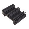 SK45937,5S2xTO220 - 50mm széles méret:37,5x50x20mm 6.3K/W 2x M3 Furattal hűtőborda - FISCHER ELEKTRONIK