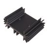 SK45937,5S2xTO220 - 50mm széles méret:37,5x50x20mm 6.3K/W 2x M3 Furattal hűtőborda - FISCHER ELEKTRONIK