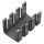 FK234SAL2 - 18.5mm széles méret:18.5x28x15mm 17K/W TO-126 hűtőborda - FISCHER ELEKTRONIK