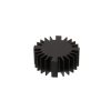 SK56925SA - hűtőborda teljesítmény LED-hez méret:60x25mm 2.5K/W - FISCHER ELEKTRONIK
