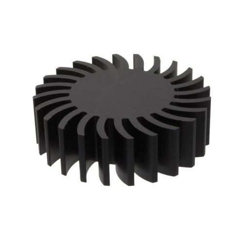 SK57225SA - hűtőborda teljesítmény LED-hez méret:85x25mm 2.4K/W - FISCHER ELEKTRONIK