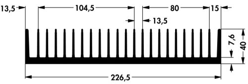 SK 168-50 (V 7494E) - FISCHER ELEKTRONIK - SK16850SA